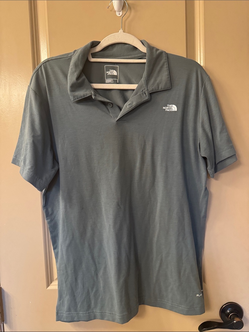 The North Face Men's Polo Shirt - Slate Blue Green